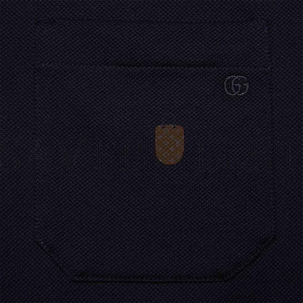 GUCCI STRETCH COTTON PIQUET POLO ‎701735